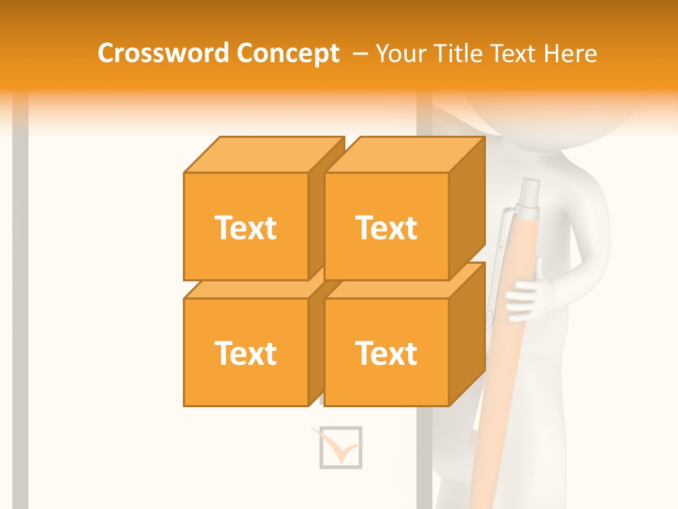 Copy Space Document Toon PowerPoint Template