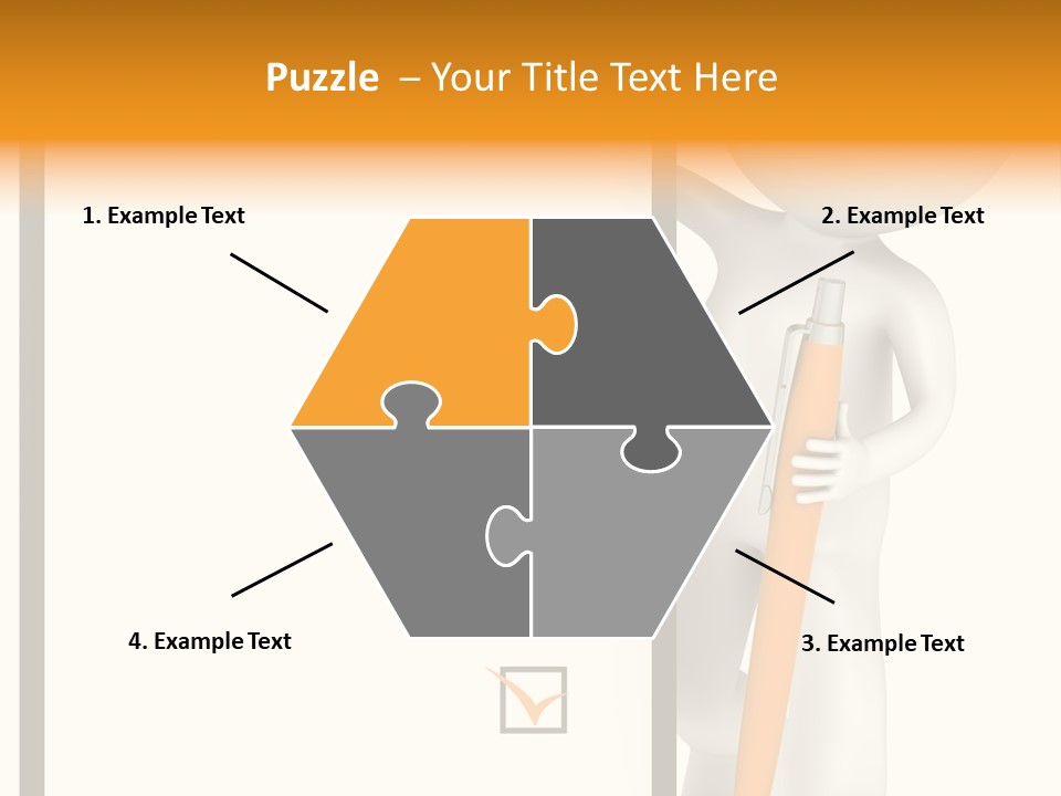 Copy Space Document Toon PowerPoint Template