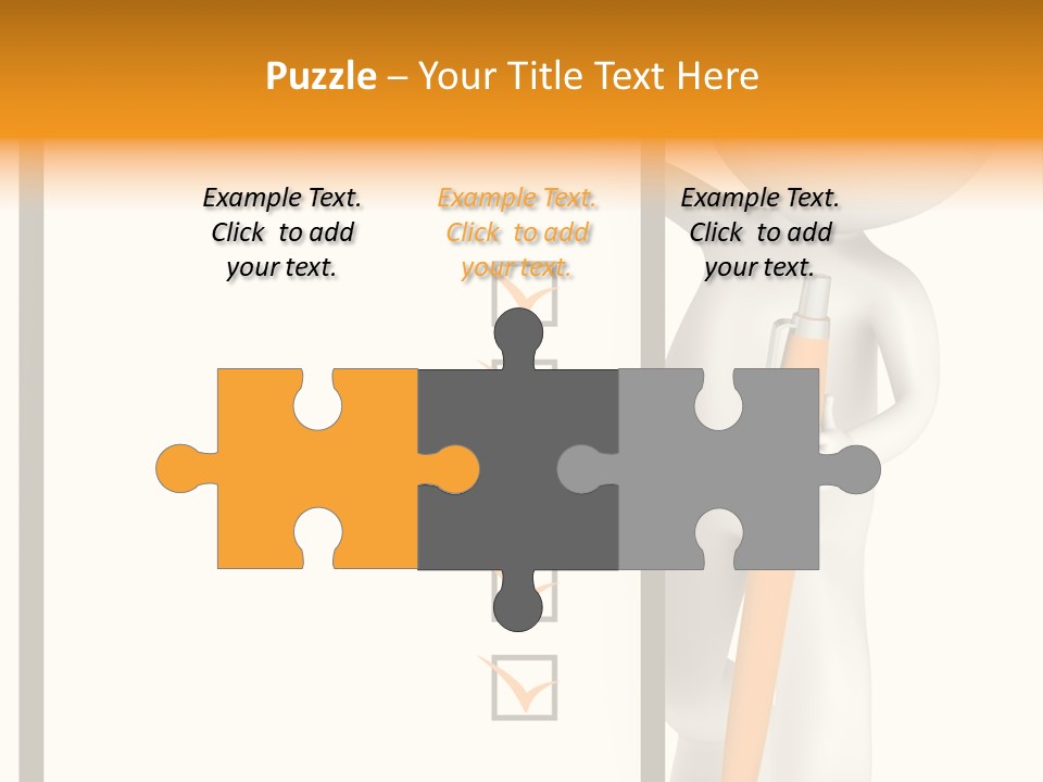 Copy Space Document Toon PowerPoint Template