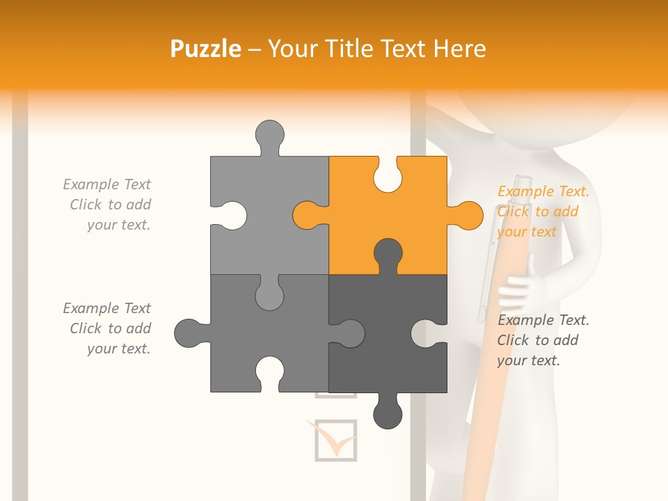 Copy Space Document Toon PowerPoint Template