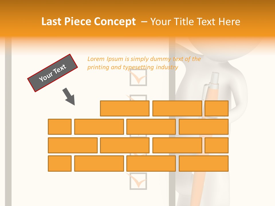 Copy Space Document Toon PowerPoint Template