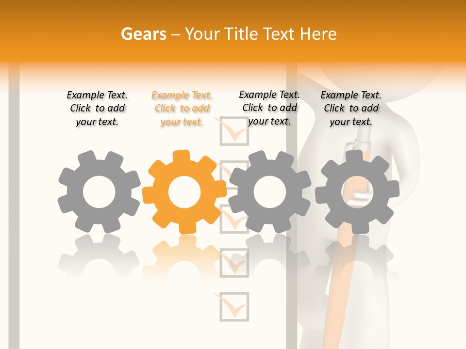 Copy Space Document Toon PowerPoint Template