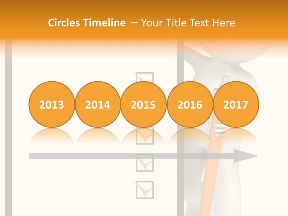 Copy Space Document Toon PowerPoint Template