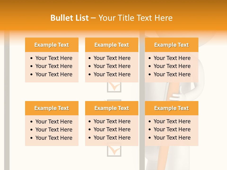 Copy Space Document Toon PowerPoint Template