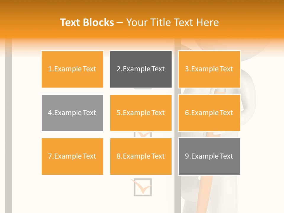 Copy Space Document Toon PowerPoint Template