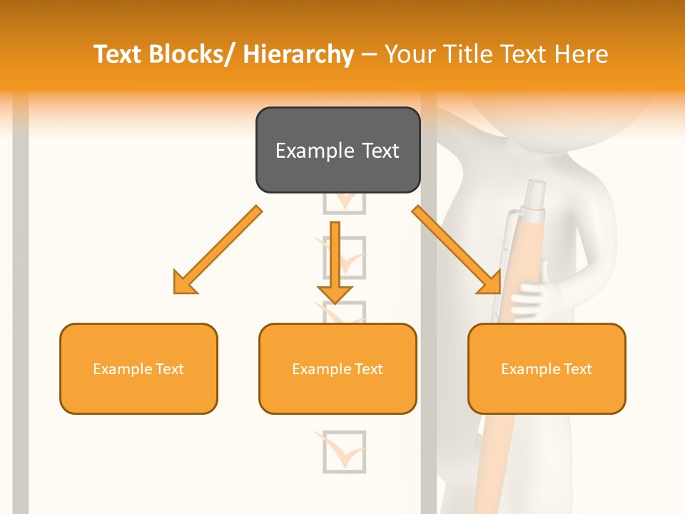 Copy Space Document Toon PowerPoint Template