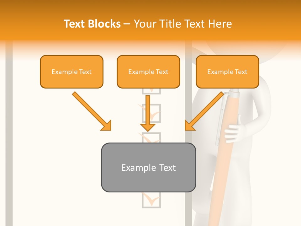 Copy Space Document Toon PowerPoint Template