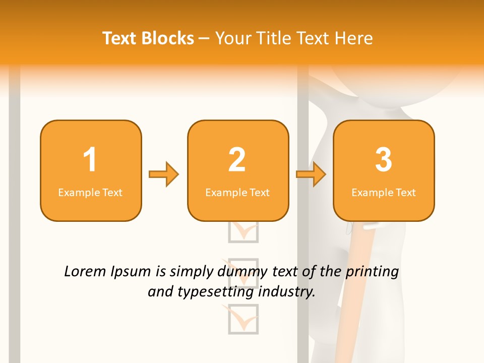 Copy Space Document Toon PowerPoint Template