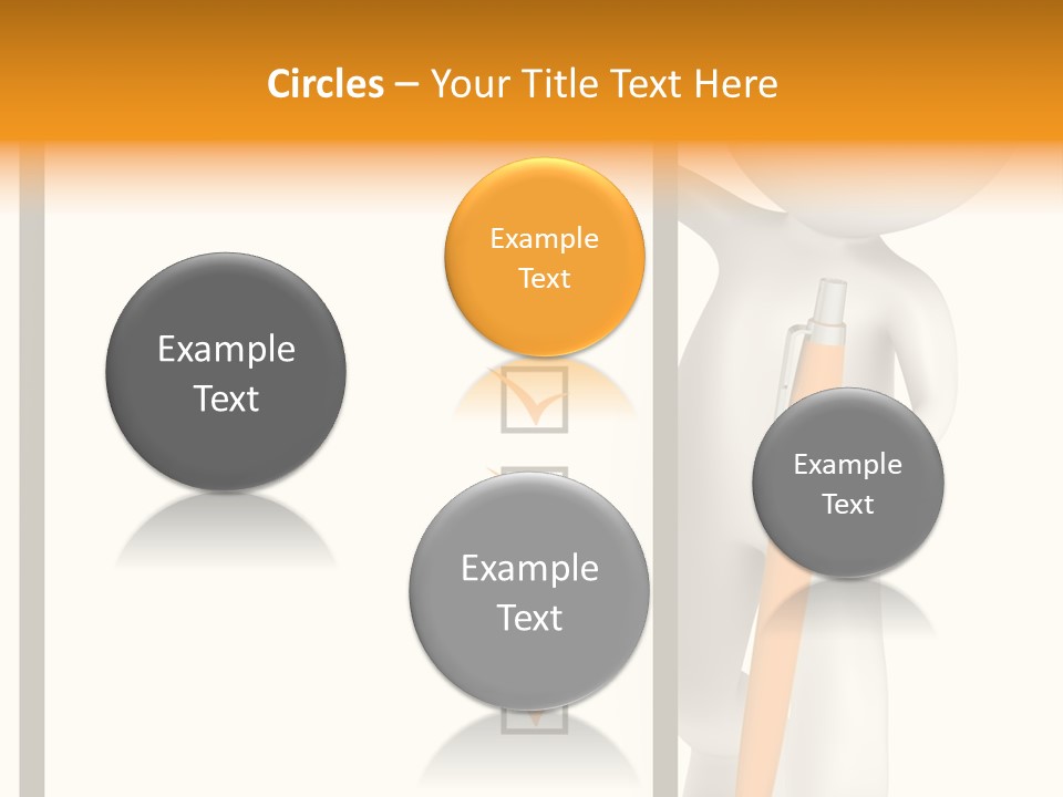 Copy Space Document Toon PowerPoint Template