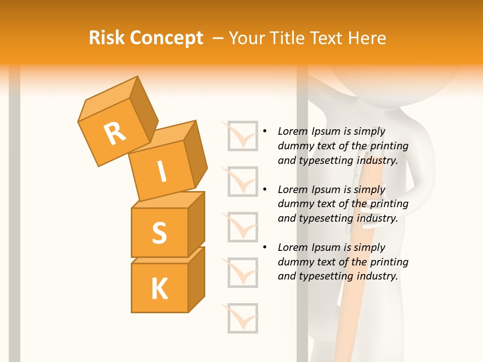 Copy Space Document Toon PowerPoint Template