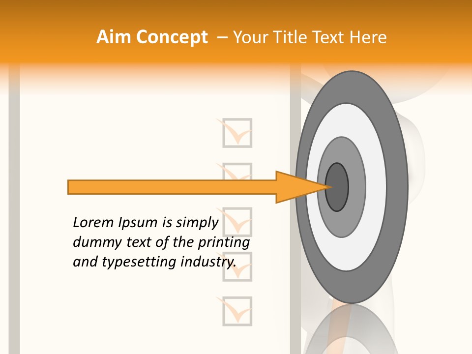 Copy Space Document Toon PowerPoint Template