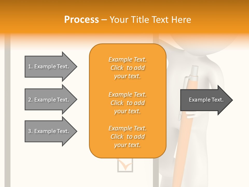 Copy Space Document Toon PowerPoint Template