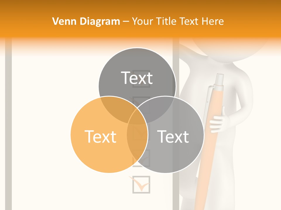 Copy Space Document Toon PowerPoint Template