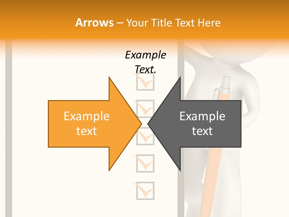 Copy Space Document Toon PowerPoint Template