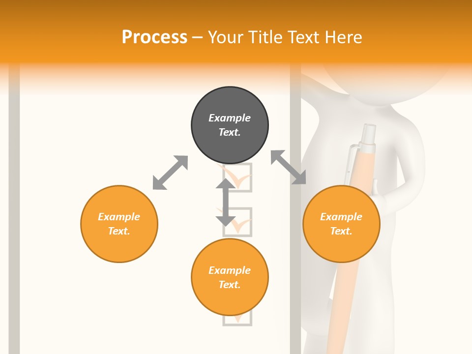 Copy Space Document Toon PowerPoint Template