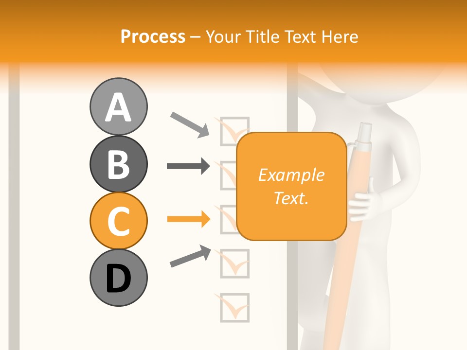 Copy Space Document Toon PowerPoint Template