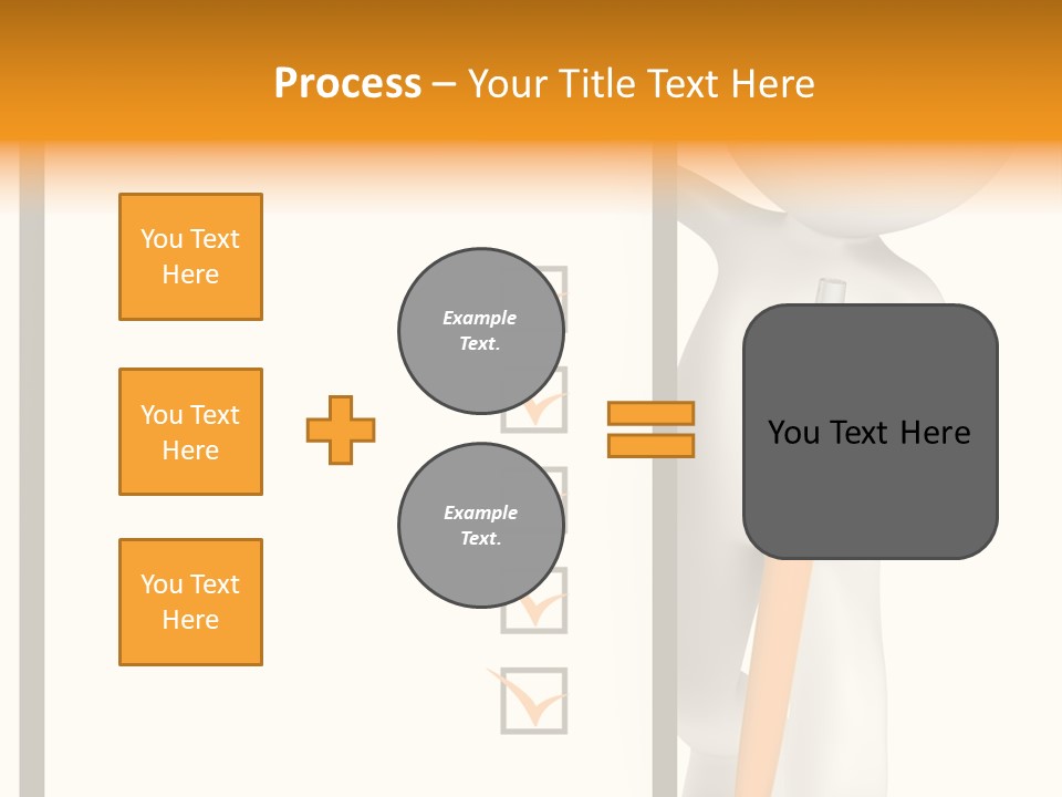 Copy Space Document Toon PowerPoint Template