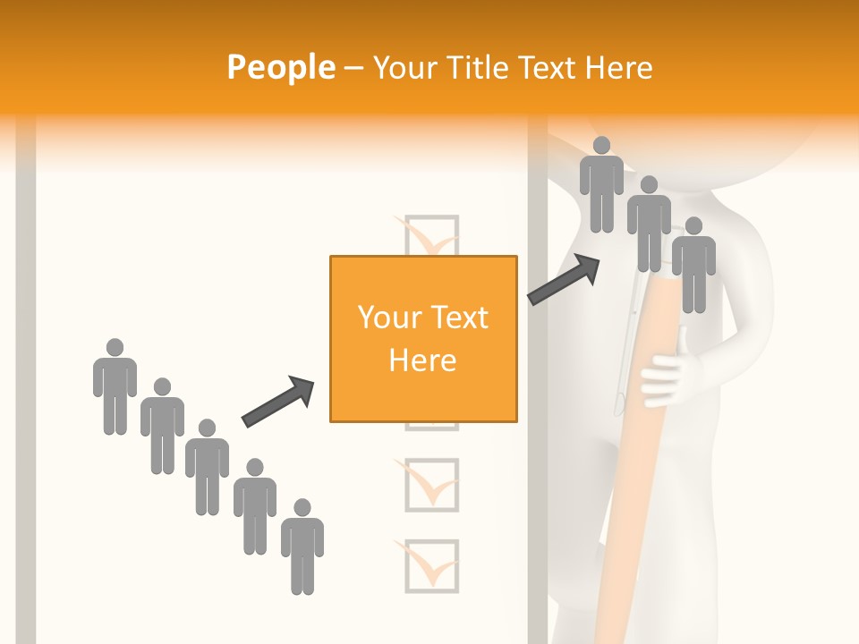 Copy Space Document Toon PowerPoint Template