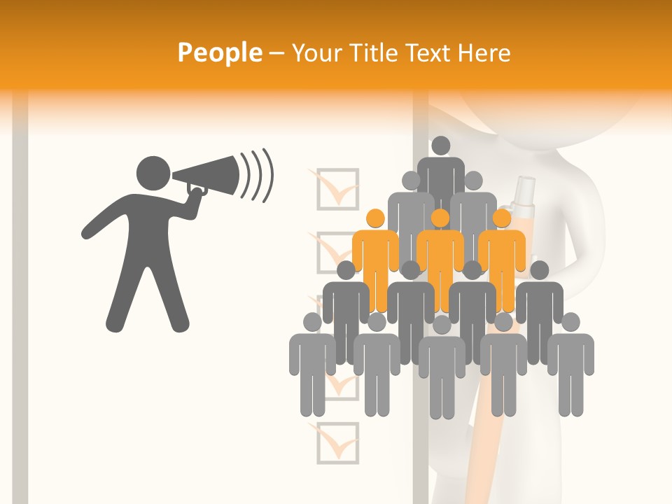 Copy Space Document Toon PowerPoint Template