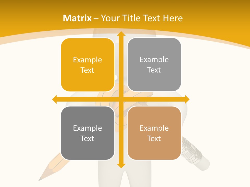 Picture Pen Idea PowerPoint Template