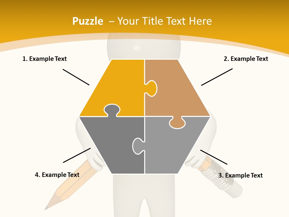 Picture Pen Idea PowerPoint Template