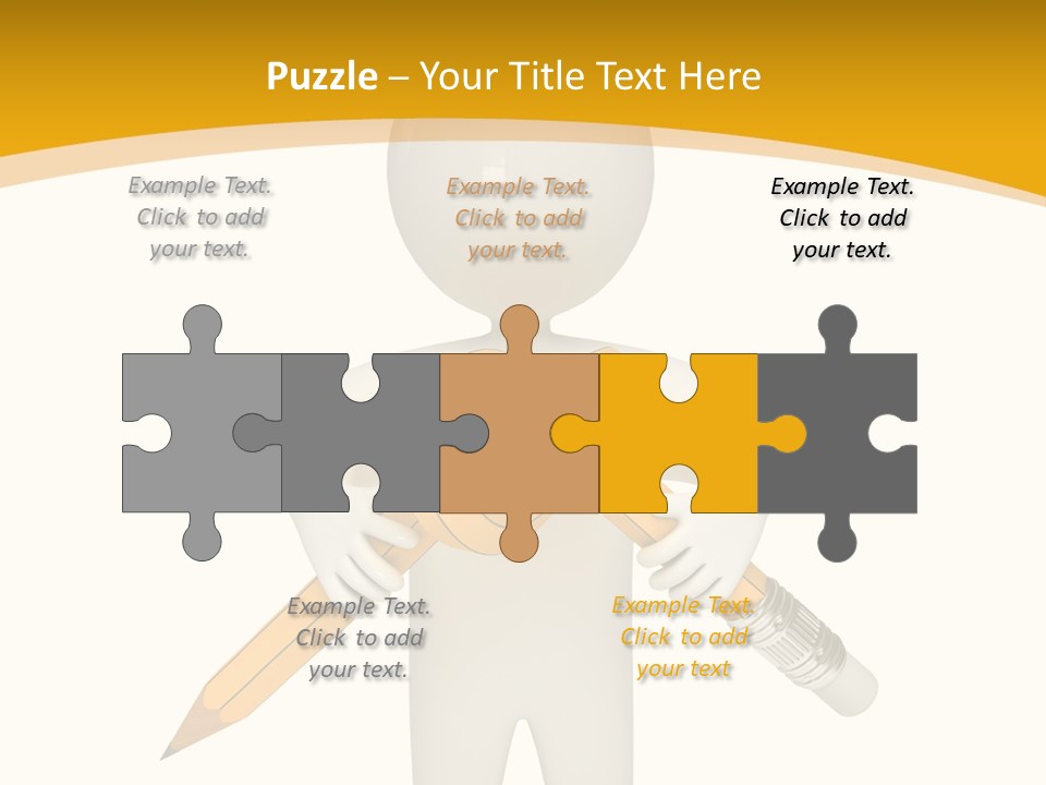 Picture Pen Idea PowerPoint Template