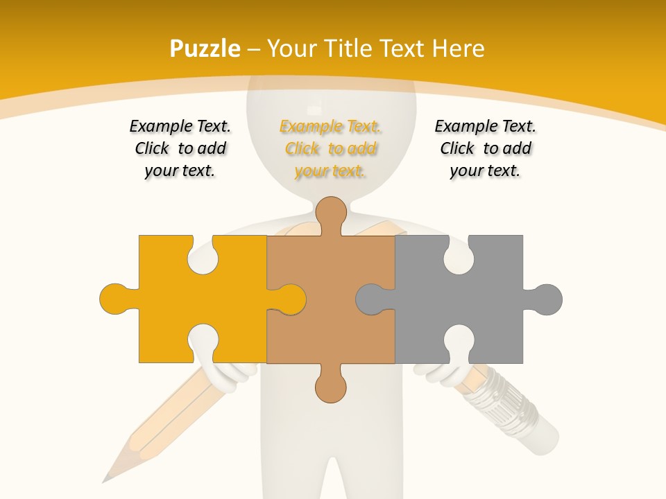 Picture Pen Idea PowerPoint Template