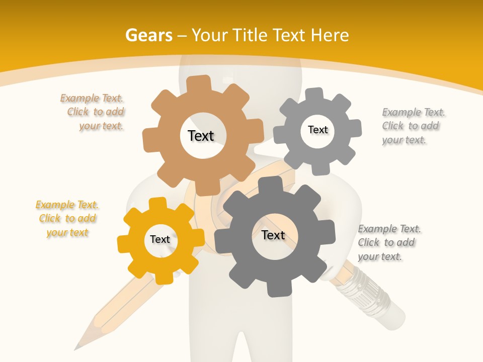 Picture Pen Idea PowerPoint Template