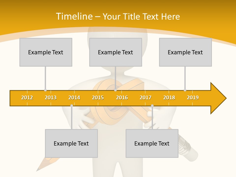 Picture Pen Idea PowerPoint Template
