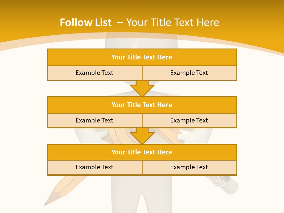 Picture Pen Idea PowerPoint Template