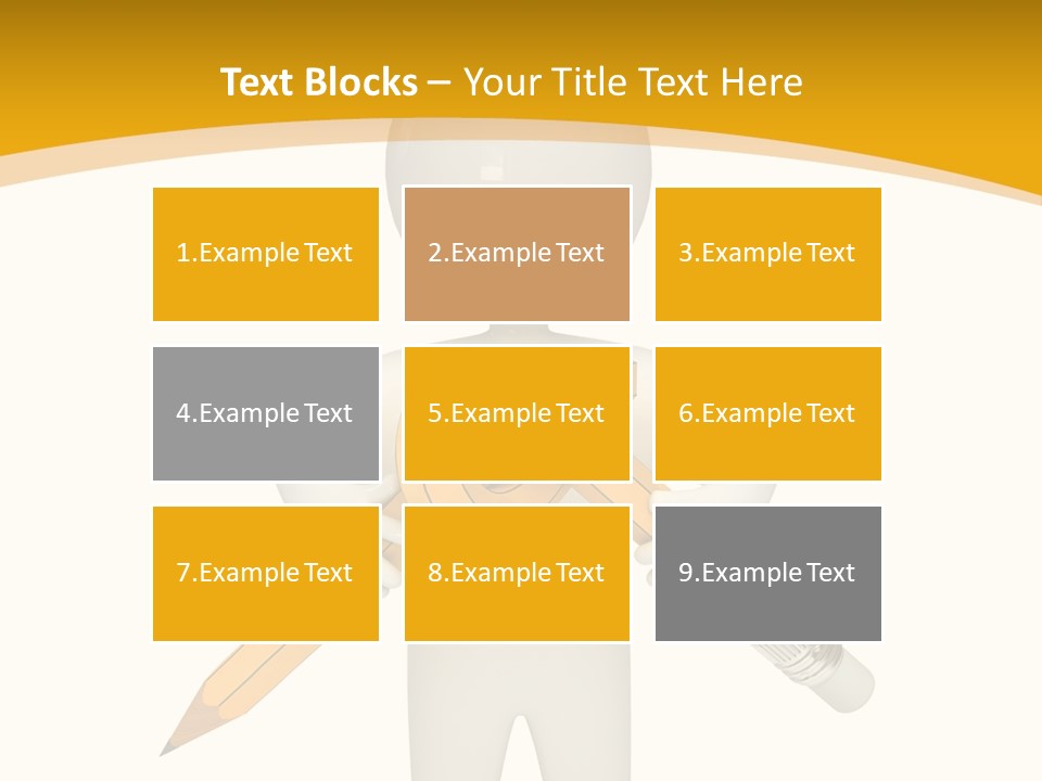 Picture Pen Idea PowerPoint Template