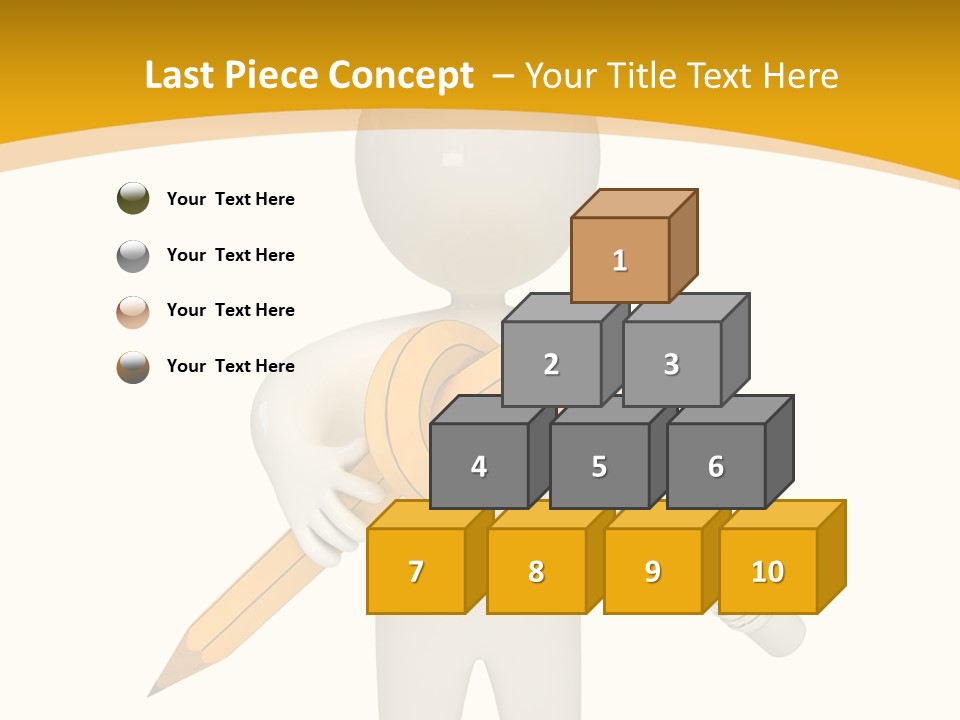 Picture Pen Idea PowerPoint Template