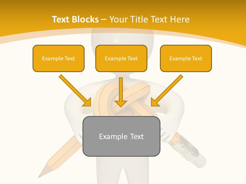 Picture Pen Idea PowerPoint Template