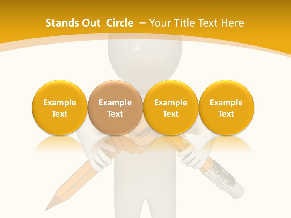 Picture Pen Idea PowerPoint Template