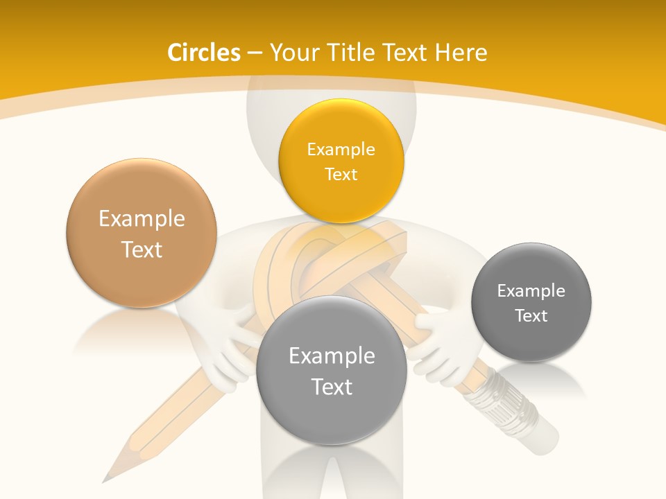 Picture Pen Idea PowerPoint Template