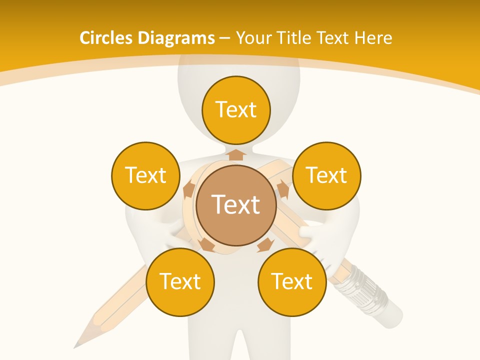 Picture Pen Idea PowerPoint Template