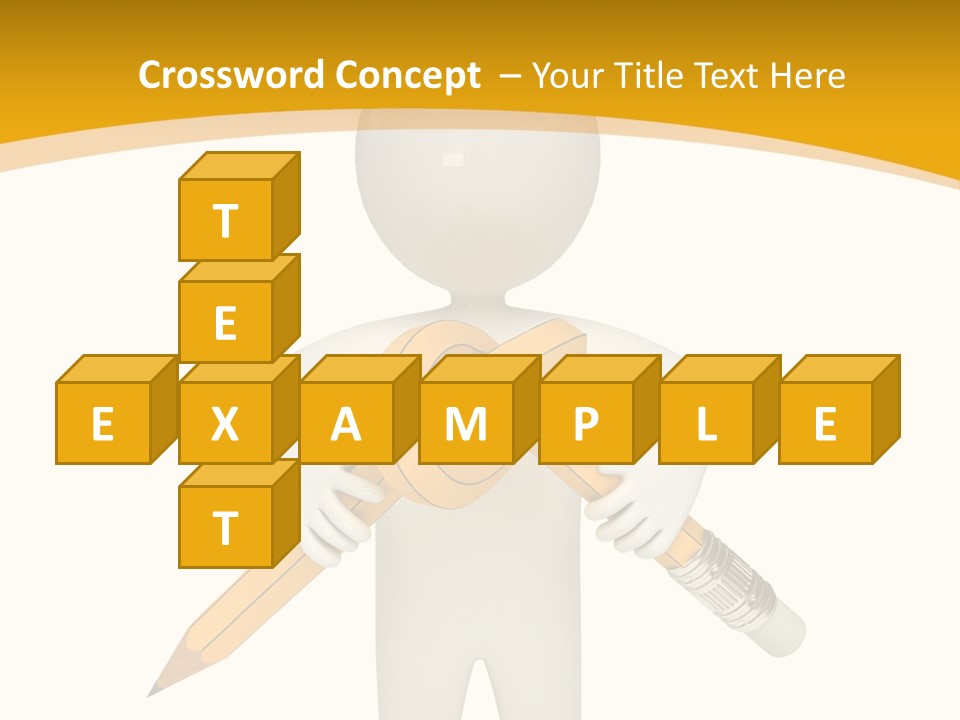 Picture Pen Idea PowerPoint Template