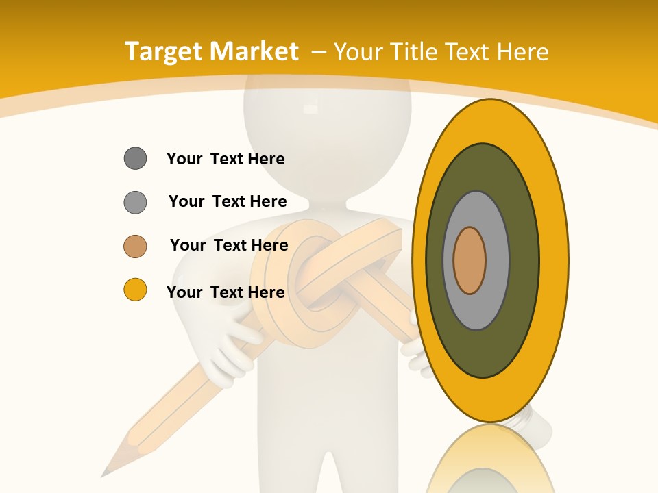 Picture Pen Idea PowerPoint Template