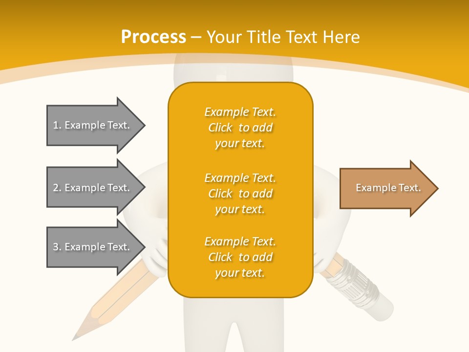 Picture Pen Idea PowerPoint Template
