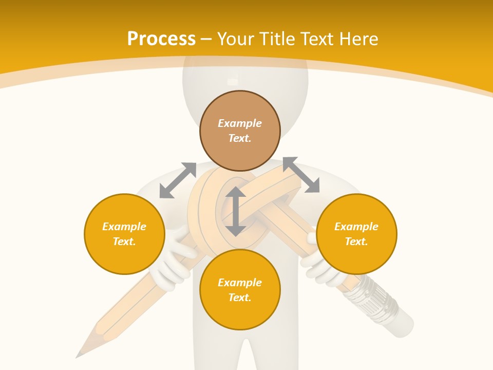 Picture Pen Idea PowerPoint Template