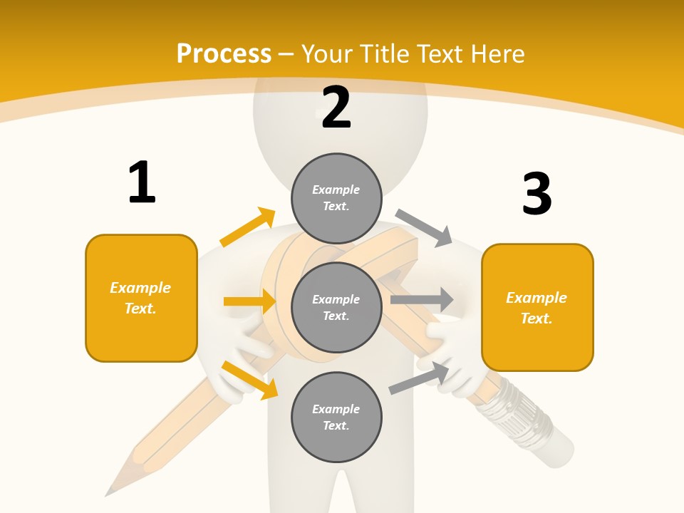 Picture Pen Idea PowerPoint Template