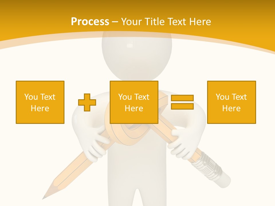 Picture Pen Idea PowerPoint Template