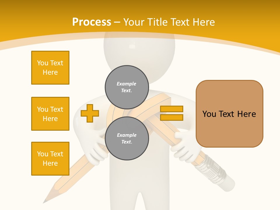 Picture Pen Idea PowerPoint Template