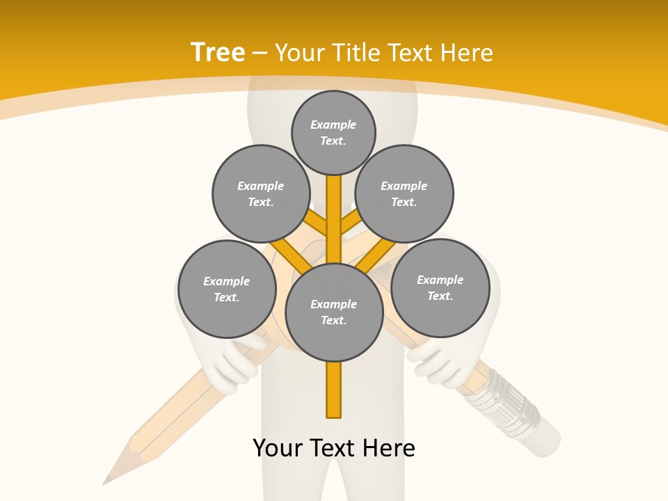 Picture Pen Idea PowerPoint Template