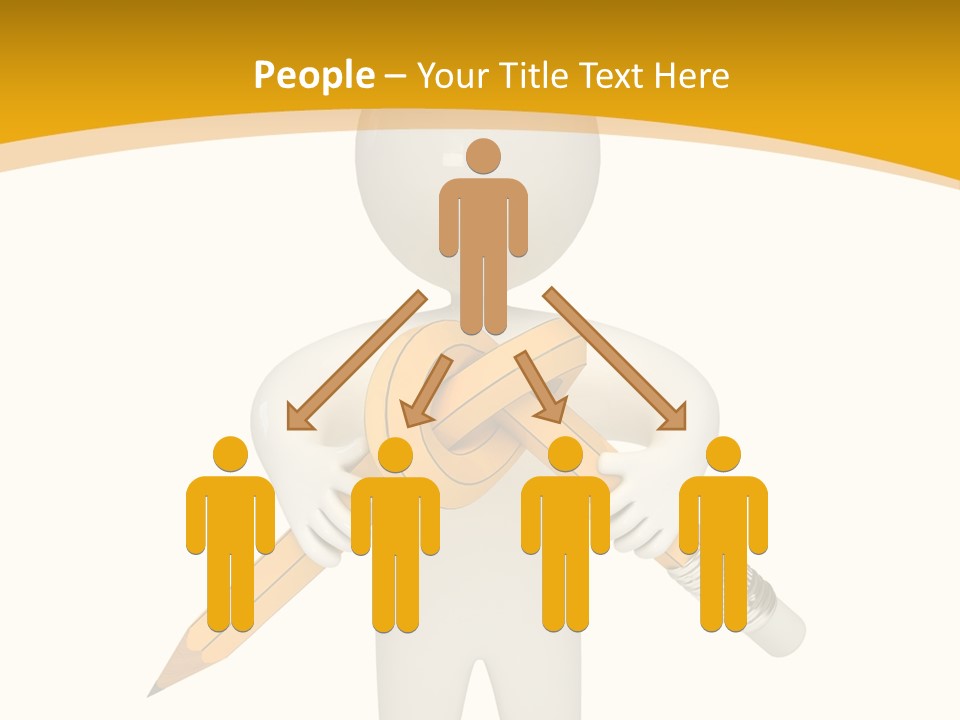 Picture Pen Idea PowerPoint Template