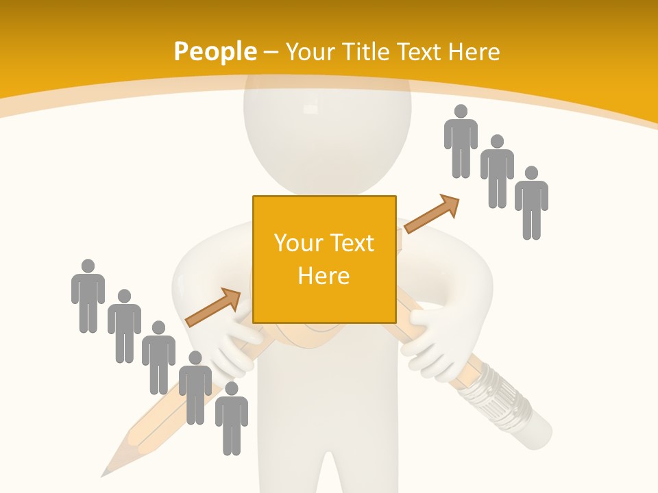 Picture Pen Idea PowerPoint Template