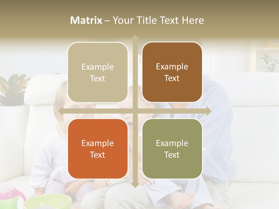 Adorable Motherhood Beauty PowerPoint Template