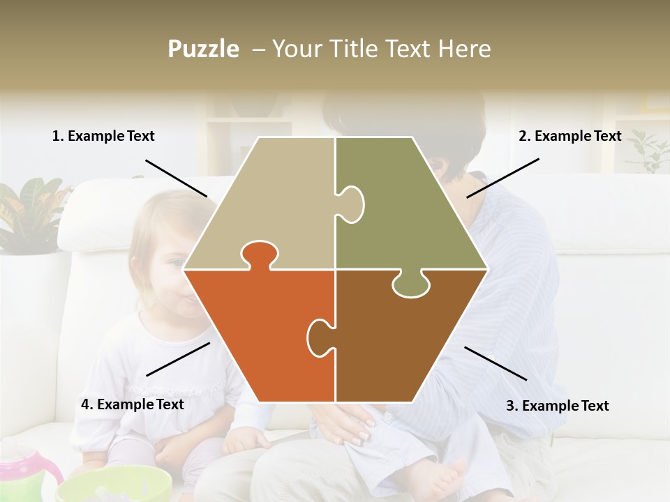 Adorable Motherhood Beauty PowerPoint Template