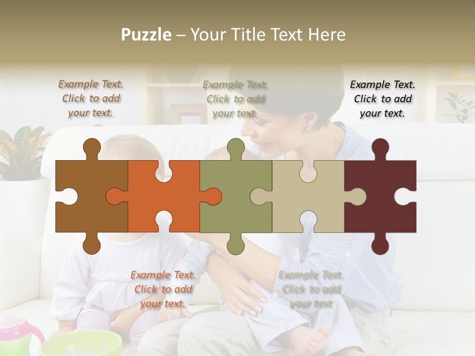 Adorable Motherhood Beauty PowerPoint Template