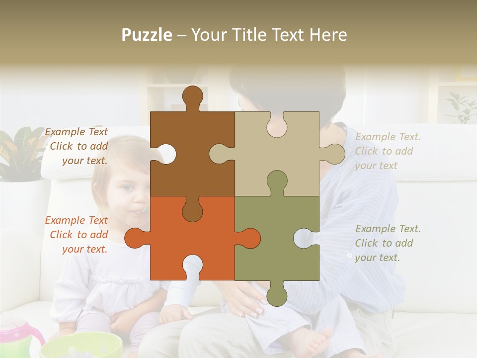 Adorable Motherhood Beauty PowerPoint Template